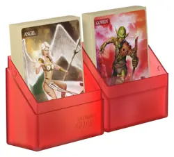 Ultimate Guard Boulder 40+ Ruby Standard Size Deck Case Card Storage Box ccg - Image 3