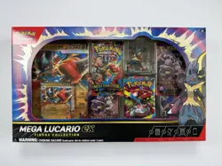 Pokemon Trading Card Games Mega Lucario Ex Figure Box NEW - Image 1