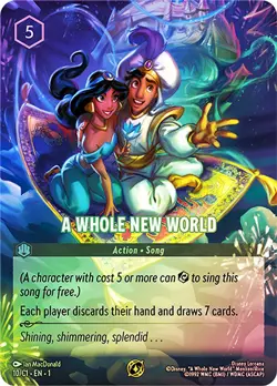 Disney Lorcana A Whole New World Infinity Promo Card 10/C1 EN 1 Non Foil - Image 1