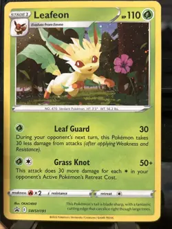 Leafeon SWSH191 SWSH: Sword & Shield Promo Cards Holo - Image 1