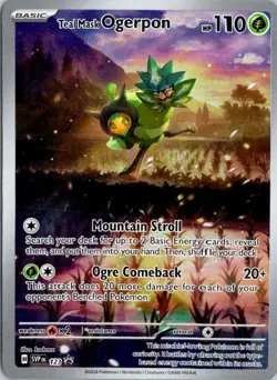 Teal Mask Ogerpon - 123 - SV: Scarlet & Violet Promo Cards - Promo - NM - Image 1
