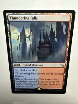 Thundering Falls Murders at Karlov Manor Regular Magic: The Gathering Card NM - Image 3