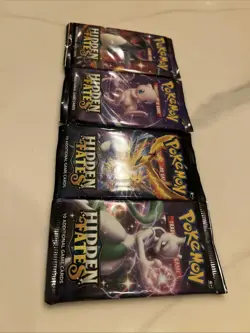 Pokemon Trading Card Game Sun & Moon Hidden Fates Booster Pack 609411429020 - Image 3