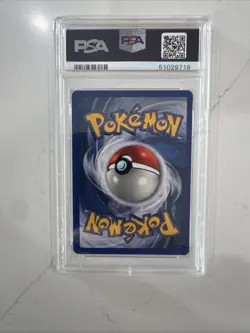 PSA 9 Mint Tangela 66/102 1st Ed Shadowless Base Set Pokemon Graded Card - Image 2