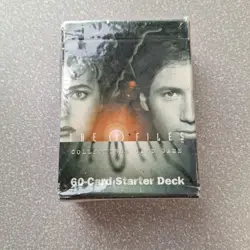 The X Files Collectible Card Game 60 Card Starter Deck - 70+ Cards in deck - Image 1