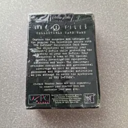 The X Files Collectible Card Game 60 Card Starter Deck - 70+ Cards in deck - Image 2