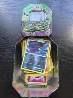 Pokemon Tin with random common cards - Image 3