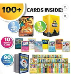 Ultra Rare Battle Bundle 100 Pokemon Cards, 1x Ultra Rare Guaranteed - Image 2