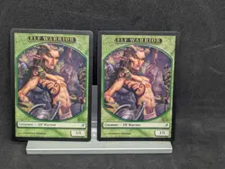 Elf Warrior x2 #9/11 Token X 1 LP Lorwyn MTG - Image 1