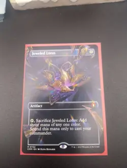 English MTG Regular Jeweled Lotus - Borderless Commander Masters Magic - Image 2