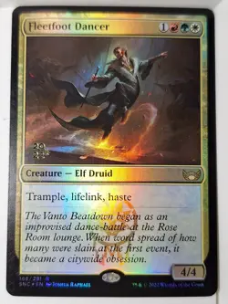 Fleetfoot Dancer - FOIL - Prerelease Promo - Magic the Gathering MTG Nice! - Image 1