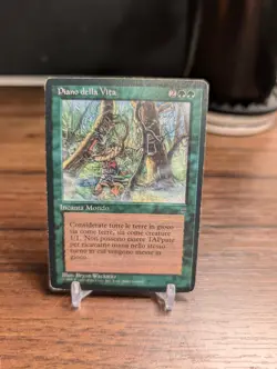 Living Plane Italian Legends MTG Magic: The Gathering Rare World Enchantment - Image 1
