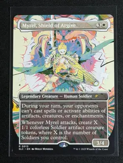 MTG Secret Lair Encyclopedia of Magic the Gathering Myrel Shield of Argive RARE - Image 1