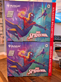 Magic The Gathering Spider-Man Collector Omega Boxes Collector Booster 2 QTY! - Image 1