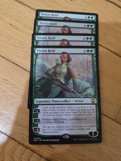 Mtg Vivien Reid X4; Commander - Image 1