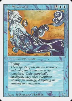 Air Elemental Revised MtG LP to NM - Image 1