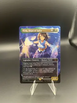 Yuna, Hope of Spira (Borderless) (Chocobo Track Foil) Final Fantasy Foil - Image 1