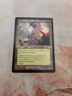 Yavimaya, Cradle Of Growth Retro Frame Modern Horizons 2 MTG NM - Image 1