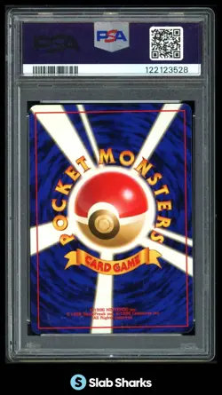 1997 POKEMON JAPANESE JUNGLE #052 MEOWTH PSA 9 - Image 2