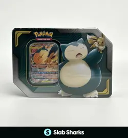 POKEMON TCG EEVEE & SNORLAX GX TAG TEAM SEALED TIN - Image 1