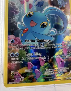 MANAPHY XY113 2016 Pokemon XY Black Star Promo Mythical Premium Collection PSA 9 - Image 5