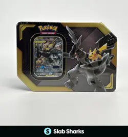 POKEMON TCG PIKACHU & ZEKROM GX TAG TEAM SEALED TIN - Image 1