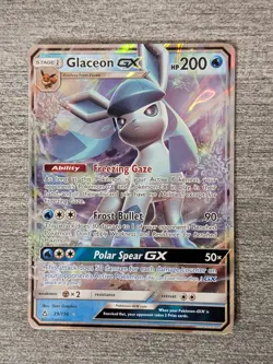 Pokemon TCG Glaceon GX 39/156 Sm-Ultra Prism Holo - OC39 - Image 1