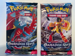 Paradox Rift, 4 Booster Pack Lot, Factory Sealed Art Set, Pokemon TCG, Fast Ship - Image 4