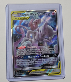 Pokemon Mewtwo & Mew GX SM191 Promo NM Condition - Image 3