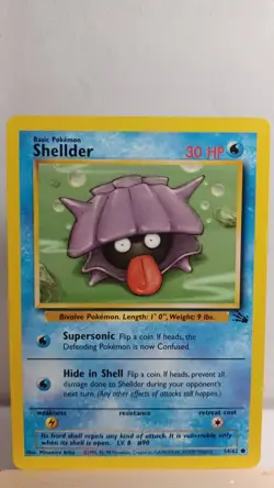 Shellder [LP] - Pokemon TCG Fossil 54/62 [Common] - Image 1