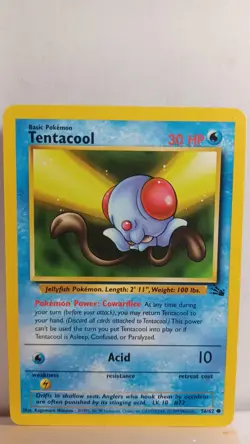 Tentacool [MP] - Pokemon TCG Fossil 56/62 [Common] - Image 1