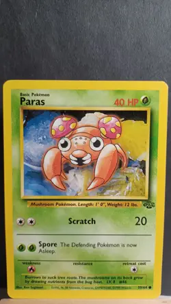 Paras [LP] - Pokemon TCG Jungle 59/64 [Common] - Image 1