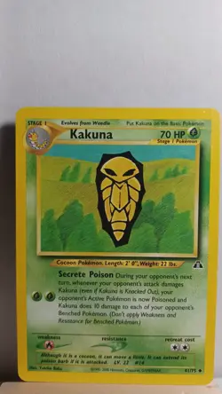 Kakuna [LP] - Pokemon TCG Neo Discovery 41/75 [Uncommon] - Image 1