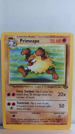 Primeape [MP] - Pokemon TCG Jungle 43/64 [Uncommon] - Image 1
