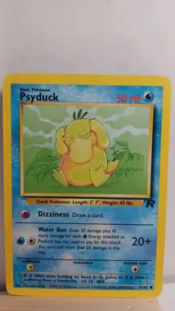 Psyduck [MP] - Pokemon TCG Team Rocket 65/82 [Common] - Image 1