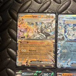 Pokemon HOLO EX Lot of 15 - Ogerpon Mask Set Prismatic Evolutions W/ 4 Promos NM - Image 5