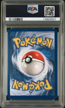 1999 POKEMON JUNGLE PROMO FRUIT ROLL PROMO #56 MEOWTH-GOLD BORDER PSA 8 - Image 2