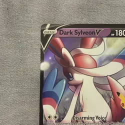 Pokemon 25th Anniversary Celebration Dark Sylveon V Promo SWSH134 NM - Image 2