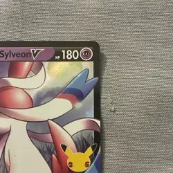 Pokemon 25th Anniversary Celebration Dark Sylveon V Promo SWSH134 NM - Image 3