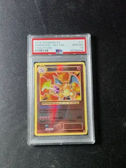 Pokemon Charizard XY Evolutions Reverse Holo Rare #11 PSA 10 Gem Mint - Image 1