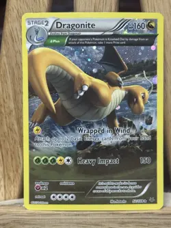 Dragonite 52/108 Cosmos Holo Pokemon TCG Roaring Skies Lightly Played LP- / MP - Image 1