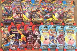 Pokemon TCG Booster Pack LOT (16) Phantasmal Flames, Destined Rivals, & MORE! - Image 1