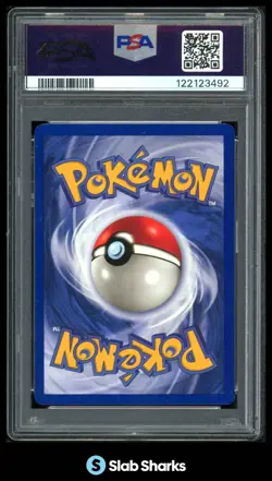 1999 POKEMON FOSSIL 1ST EDITION #51/62 KRABBY PSA 8 - Image 2