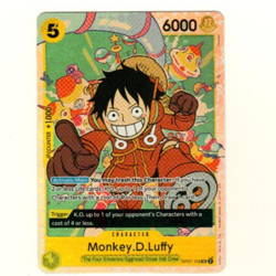 Monkey.D.Luffy OP07-109 Premium Booster Reprint Foil One Piece Trading Card - Image 3