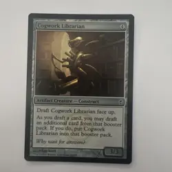 MTG - Cogwork Librarian FOIL Conspiracy NM Artifact Common MAGIC MTG CARD NM - - Image 1