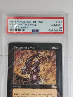 MTG Yawgmoth's Will English US Urza's Saga PSA 10 GEM MINT - Image 2