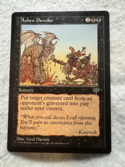 MTG - Ashen Powder - Mirage - LP - Free Shipping! - Image 1