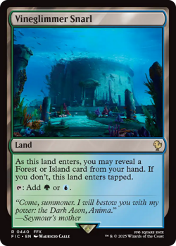 Vineglimmer Snarl - 440 - Commander: FINAL FANTASY- Near Mint - MTG - Image 1