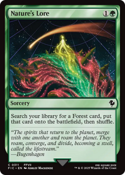Nature's Lore - 311 - Commander: FINAL FANTASY- Near Mint - MTG - Image 1