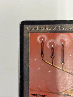 Candelabra of Tawnos Antiquities MTG Magic the Gathering Card Lightly Played Rl - Image 2